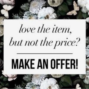 All offers considered!